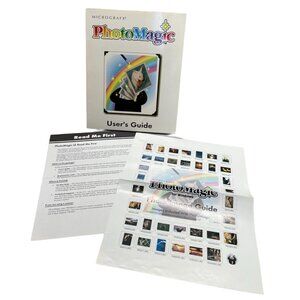 Micrographix Photomagic for Windows Users Guide 1992 Image Editing Reference